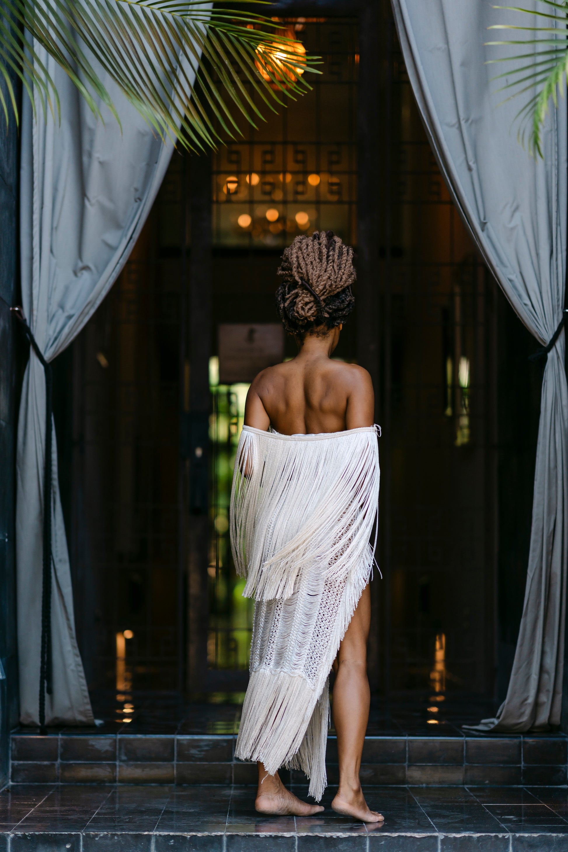 Cleopatra Two Piece Set:  Handmade Luxury Resortwear Custom Artisan Design